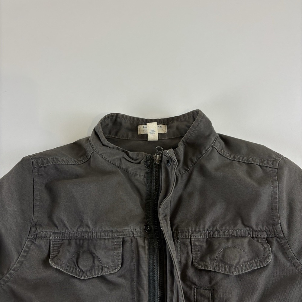 Lands' End Canvas 1963 Zip Front Utility Jacket Womens Size Small - Picture 4 of 13